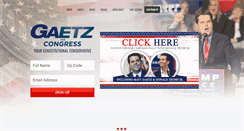 Desktop Screenshot of mattgaetz.com